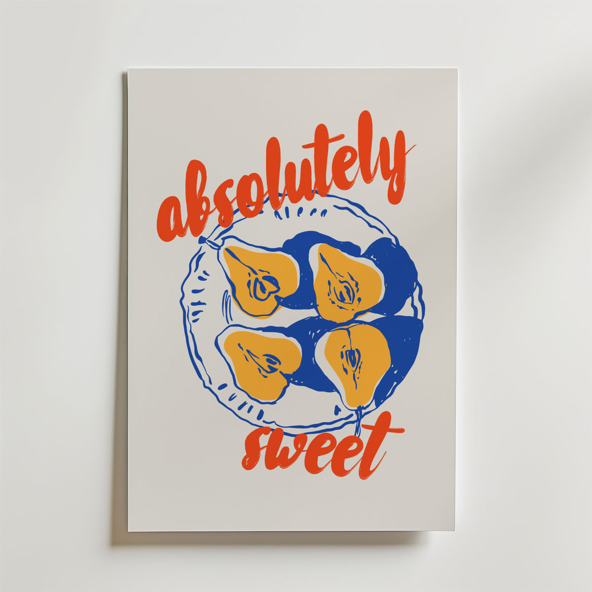 Absolutely Sweet – stilfullt konsttryck från Bozetto, tryckt på matt finpapper i hög tryckkvalitet