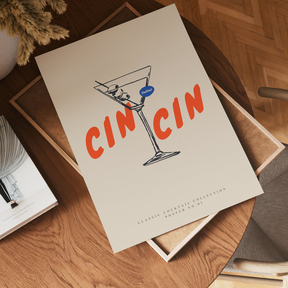 Cin CIn Classic Collection – affisch med stilfullt motiv från Bozetto i hög kvalitet