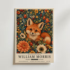 William Morris Velvet Fox Poster – canvas utan passepartout