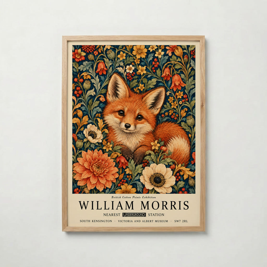 William Morris Velvet Fox Poster – ekram