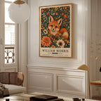 William Morris Velvet Fox Poster – i rum 2