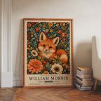William Morris Velvet Fox Poster – i rum 4