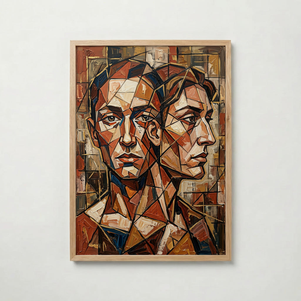 Fractured Duality Poster med ekram