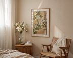 Mockup av Spring Blossom affisch på vägg – köp enkelt hos Bozetto i hög kvalitet