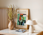 Mockup av Picasso Style Fashion affisch på vägg – köp enkelt hos Bozetto i hög kvalitet