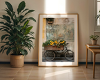Mockup av Lemons in Sicily affisch på vägg – köp enkelt hos Bozetto i hög kvalitet