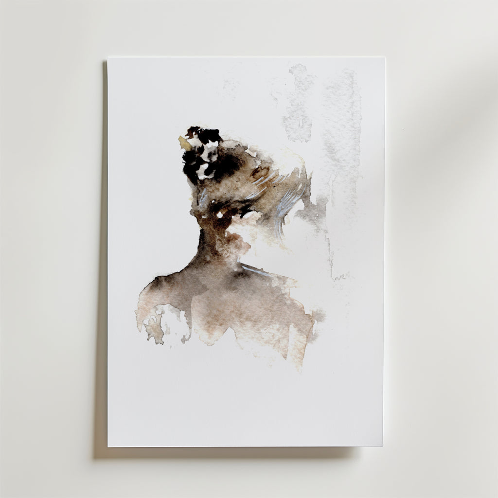 Helena Engström French Twist – stilfullt konsttryck från Bozetto, tryckt på matt finpapper