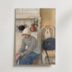 Carl Larsson Girl with ice – stilfullt konsttryck från Bozetto, tryckt på matt finpapper