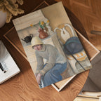 Carl Larsson Girl with ice – affisch med stilfullt motiv från Bozetto i hög kvalitet