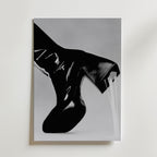 Patent Platform Boot Poster – canvas utan passepartout