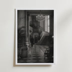 Plakat z lobby wielkiego hotelu