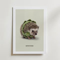Hedgechoke Poster – med passepartout