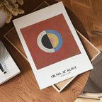 Affischmockup för Hilma af Klint The Swan No.7 – köp enkelt hos Bozetto i hög kvalitet