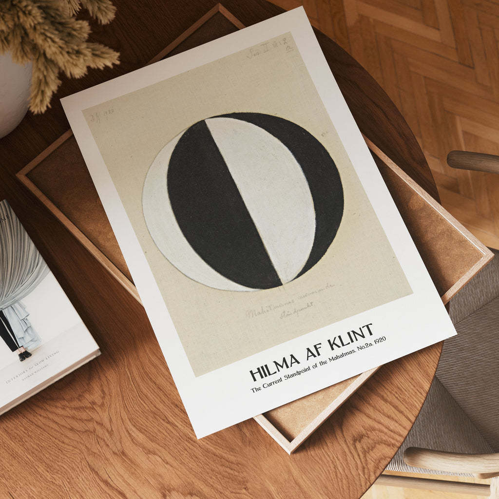 Affischmockup för Hilma af Klint The Current – köp enkelt hos Bozetto i hög kvalitet