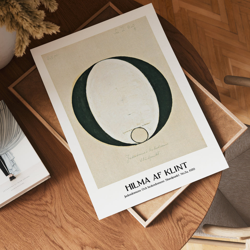 Hilma af Klint Judendomens i väggmockup – konsttryck från Bozetto i hög kvalitet