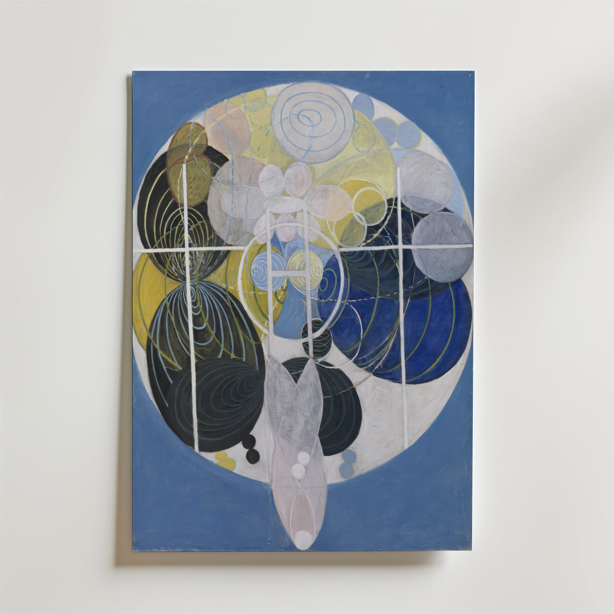 Hilma af Klint The Key to All – stilfullt konsttryck från Bozetto, tryckt på matt finpapper