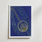 Hilma af Klint Primordial Chaos affisch på neutral bakgrund – poster från Bozetto