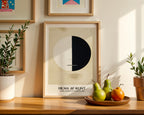 Hilma af Klint Buddhas poster visualiserad på vägg – från Bozetto i hög kvalitet