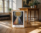 Väggmockup med Hilma af Klint The – köp enkelt hos Bozetto affisch i hög kvalitet
