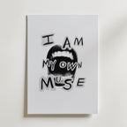 My Own Muse Poster – canvas utan passepartout