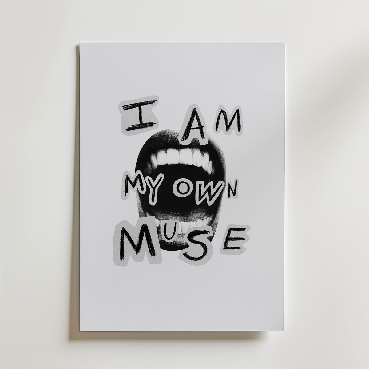 My Own Muse Poster – canvas utan passepartout