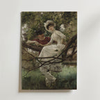 Carl Larsson Idyll – stilfullt konsttryck från Bozetto, tryckt på matt finpapper