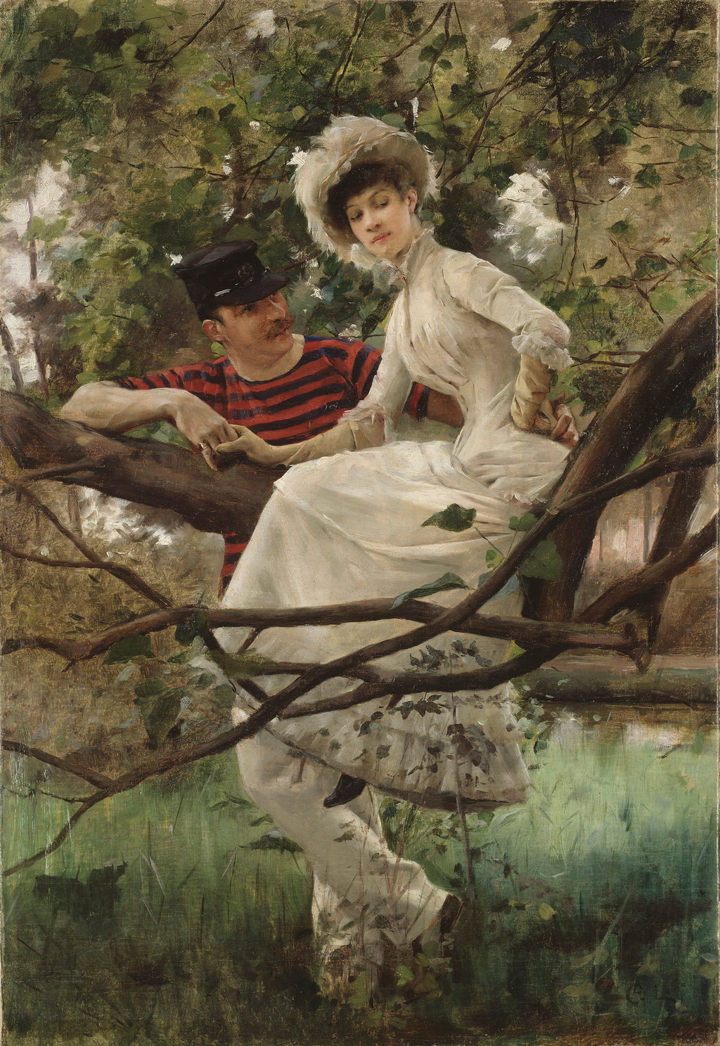 Carl Larsson Idyll – affisch med snyggt motiv, köp enkelt hos Bozetto i flera storlekar