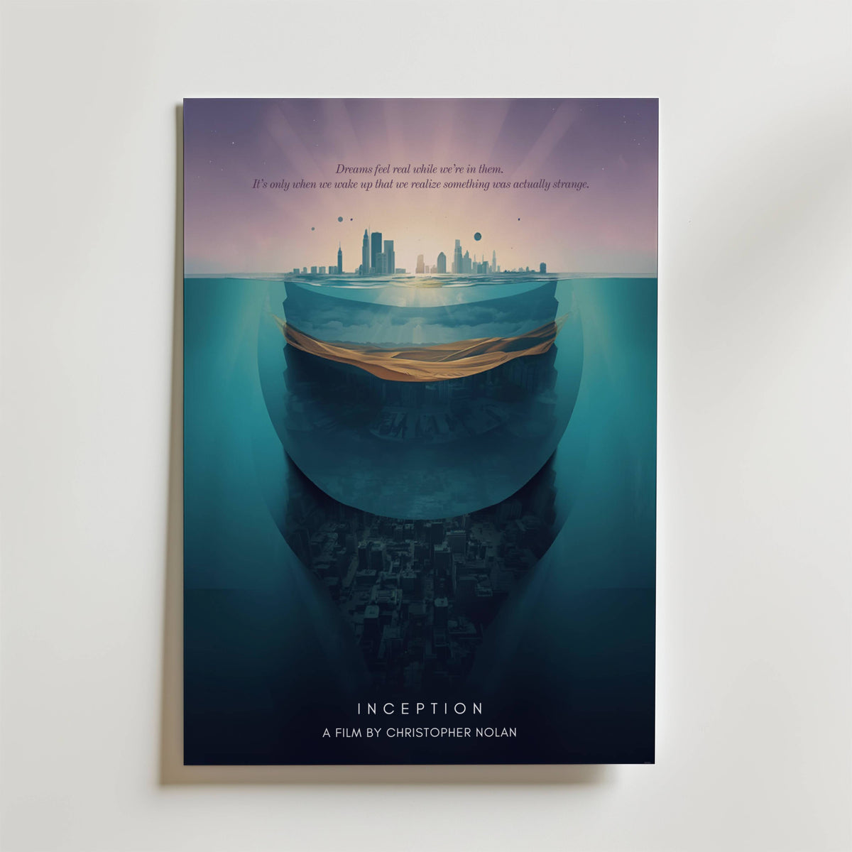 Inception – stilfullt konsttryck från Bozetto, tryckt på matt finpapper i hög tryckkvalitet