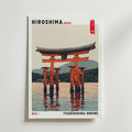 Itsukushima Shrine – stilfullt konsttryck från Bozetto, tryckt på matt finpapper