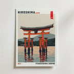 Itsukushima Shrine – stilfullt konsttryck från Bozetto, tryckt på matt finpapper