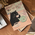Mockup för Sakura Tea Cat – se hur affischen ser ut inramad på din vägg, Bozetto