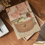 Mockup för Sakura Bath Frog – se hur affischen ser ut inramad på din vägg, Bozetto