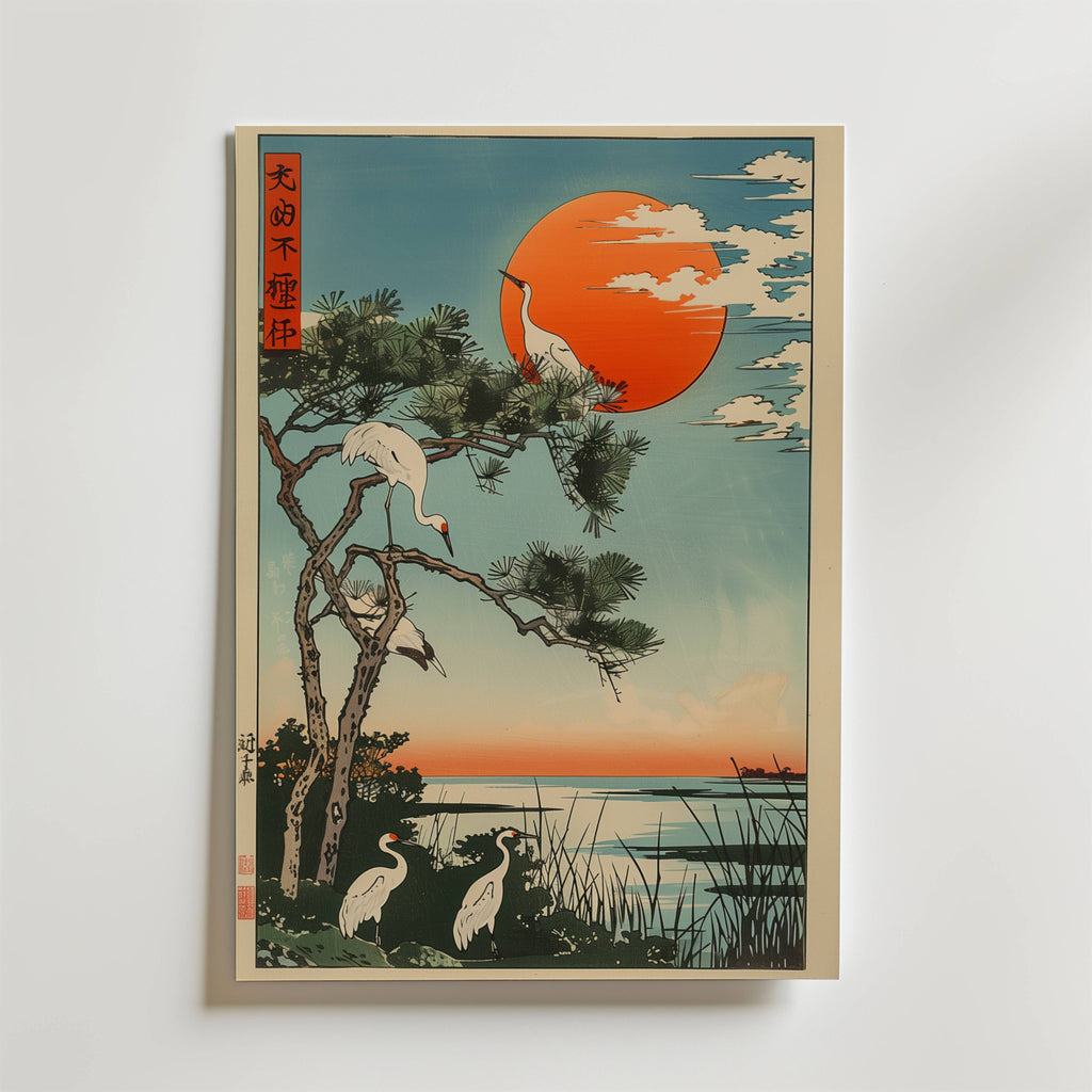 Bundle 3-pack Japandi Tranquil Beauty – kuraterad postercollection som lyfter hemmet hos Bozetto