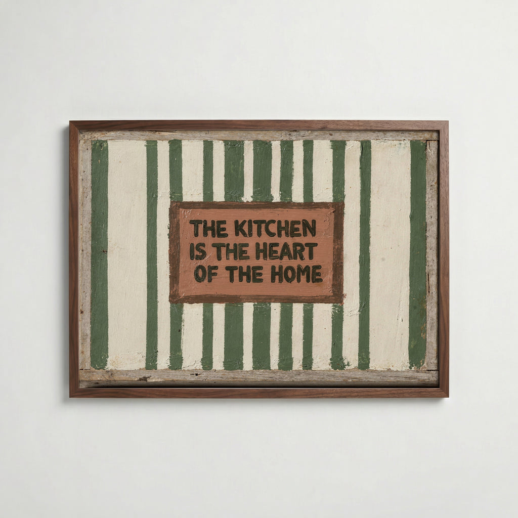 Kitchen Heart Poster i hemmiljö