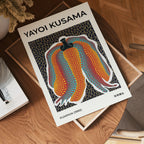 Yayoi Kusama Pumpkin 2002 No.2 – stilfullt konsttryck från Bozetto, tryckt på matt finpapper