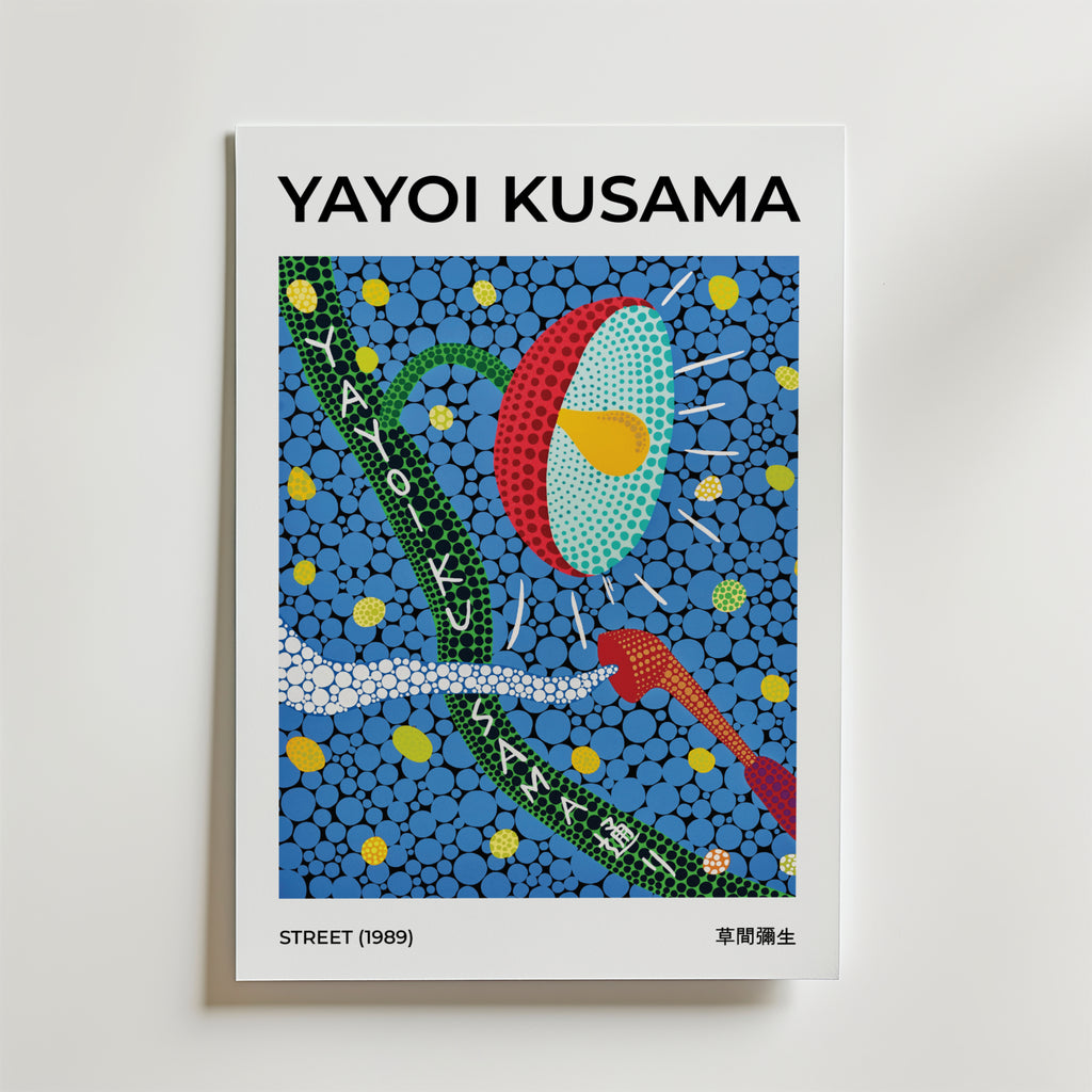Bundle 3-pack Yayoi Kusama Color Pulse – kuraterad postercollection som lyfter hemmet hos Bozetto