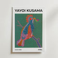 Yayoi Kusama Dawn 1989 – stilfullt konsttryck från Bozetto, tryckt på matt finpapper