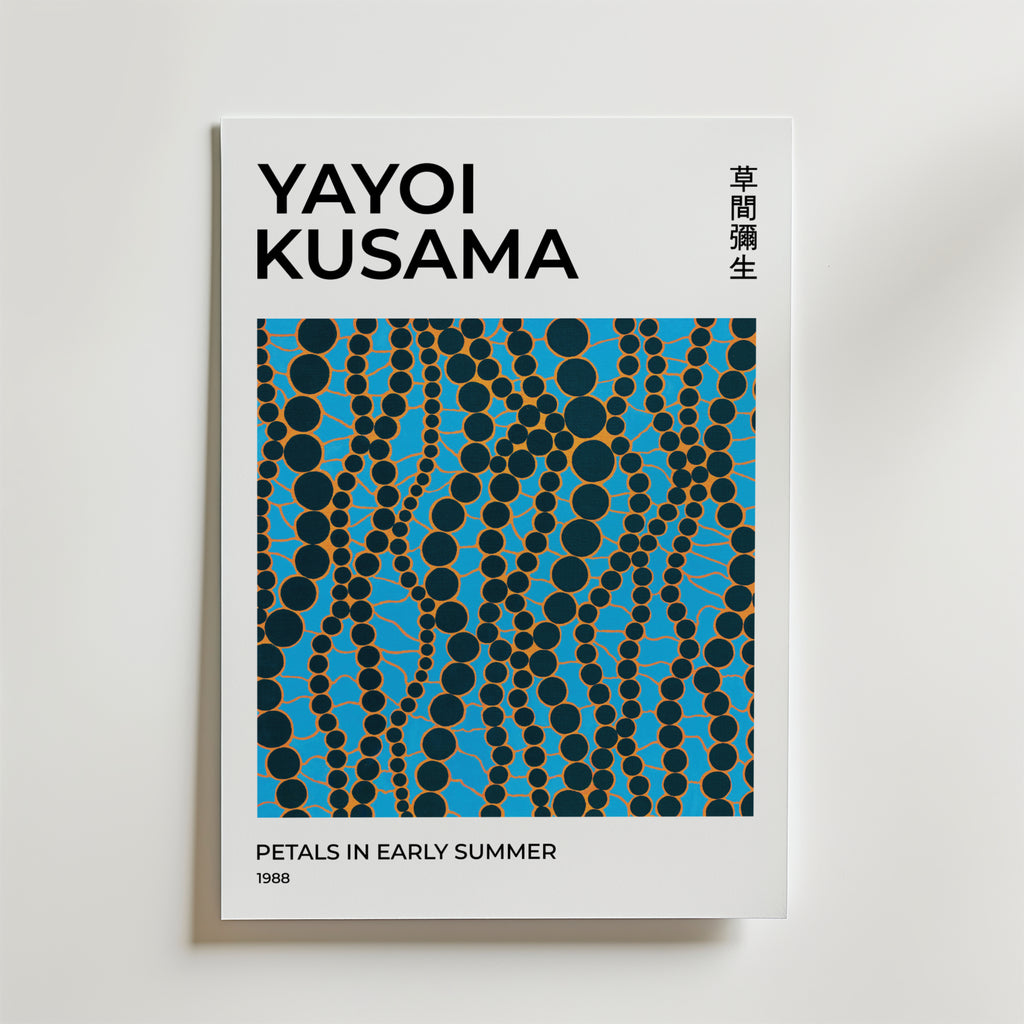 Bundle 3-pack Yayoi Kusama Color Pulse – kuraterad postercollection som lyfter hemmet hos Bozetto