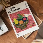 Yayoi Kusama Polka Feast – affisch med stilfullt motiv från Bozetto i hög kvalitet