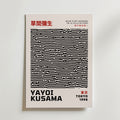 Yayoi Kusama Abstract – stilfullt konsttryck från Bozetto, tryckt på matt finpapper
