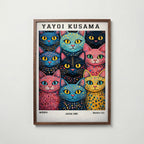Yayoi Kusama Polka Dot Cat – köp enkelt hos Bozetto konsttryck i hög kvalitet i hög kvalitet