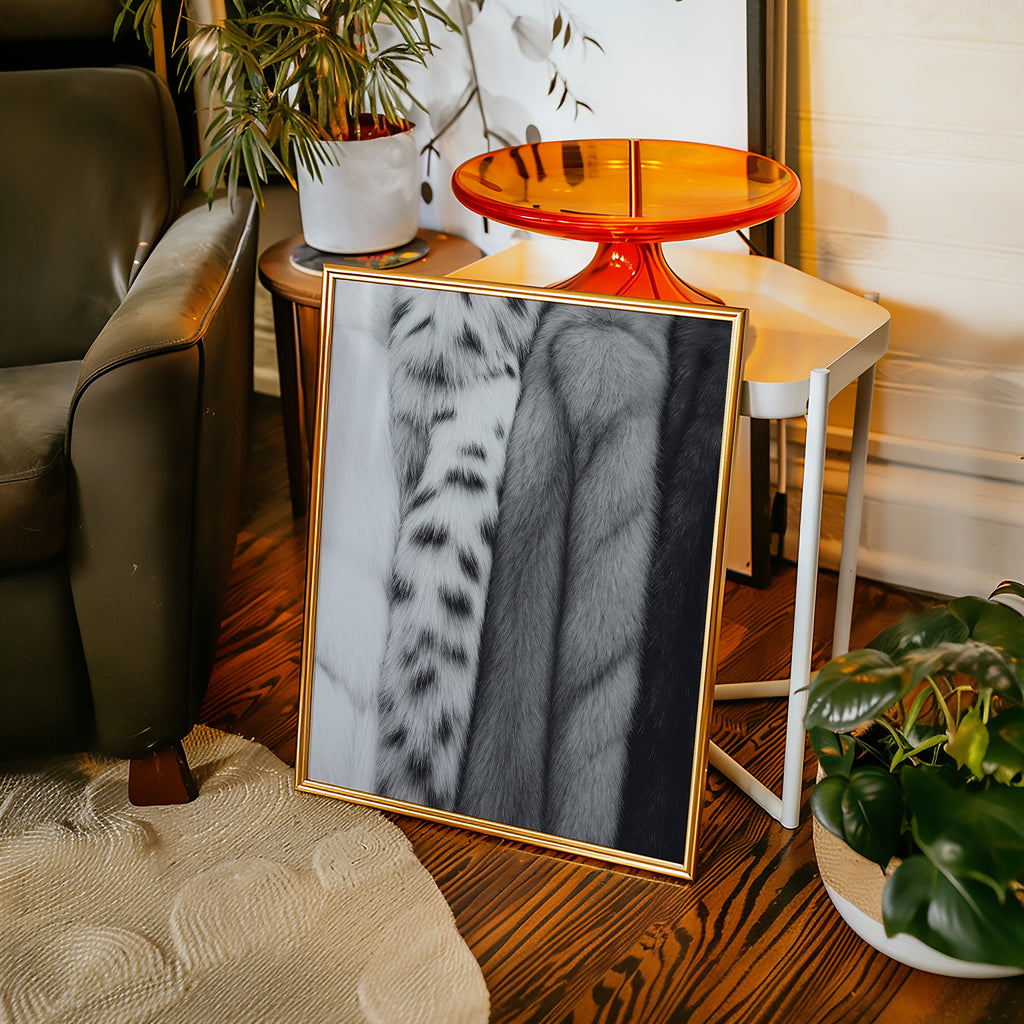 Soft Pelt Layers Poster – i rum 5