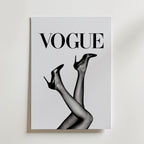 Legs In Lacquer Poster – canvas utan passepartout