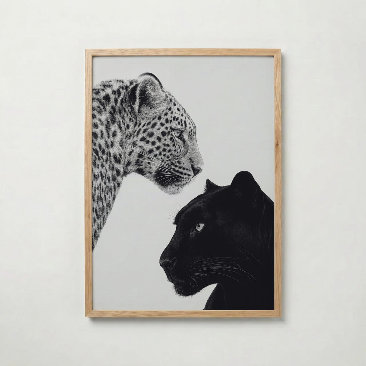 Leopard Meets Panther Poster – ekram