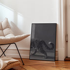 Leopard In Stride Poster – i rum 4