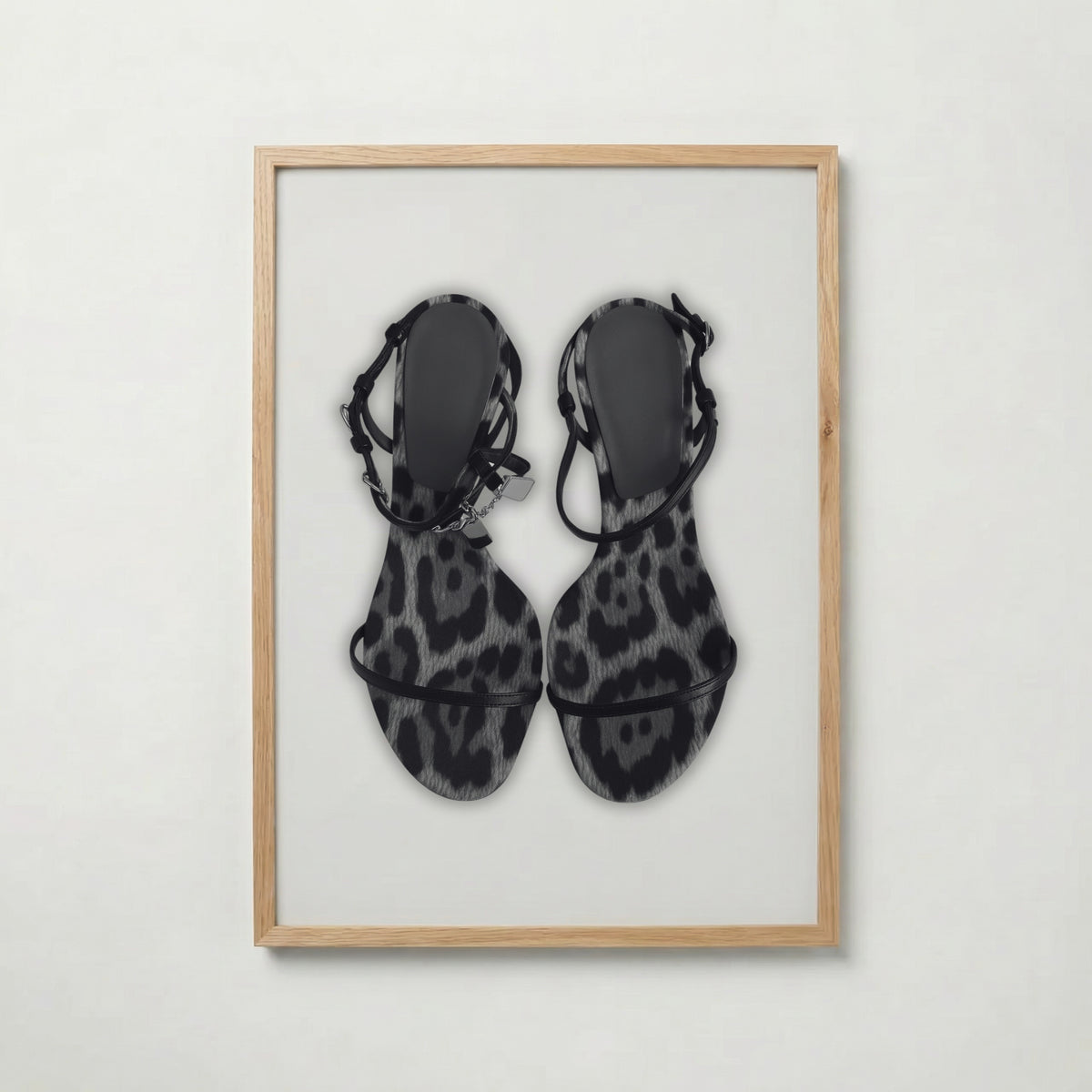 Spotted Strap Sandals Poster – ekram