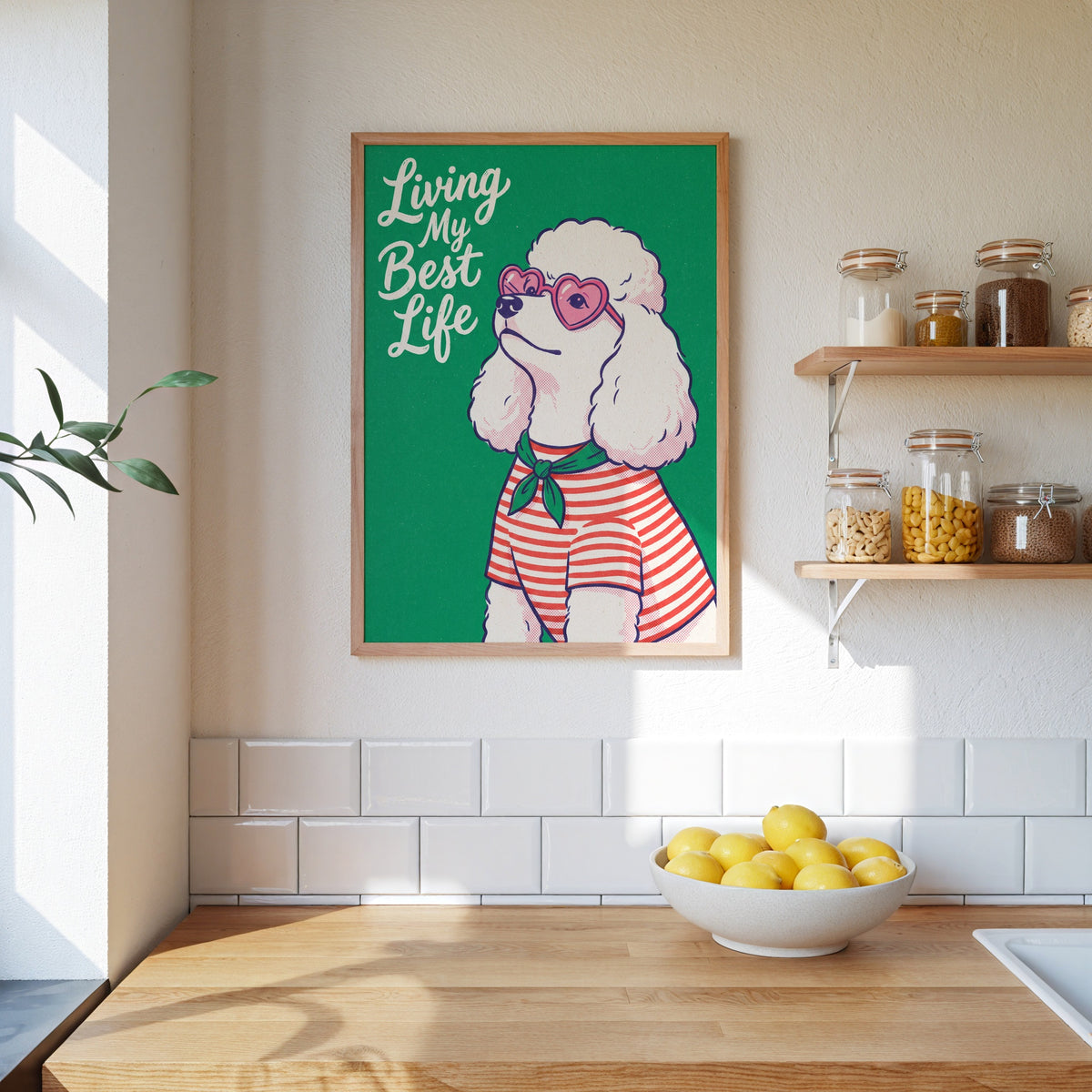 Living My Best Life Poster – i rum 4
