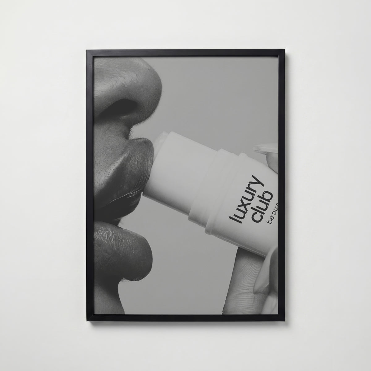 Quiet Skin Ritual Poster – svart ram