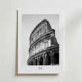 Rome Coliseum – stilfullt konsttryck från Bozetto, tryckt på matt finpapper i hög tryckkvalitet