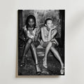 90s Supermodel Night – stilfullt konsttryck från Bozetto, tryckt på matt finpapper